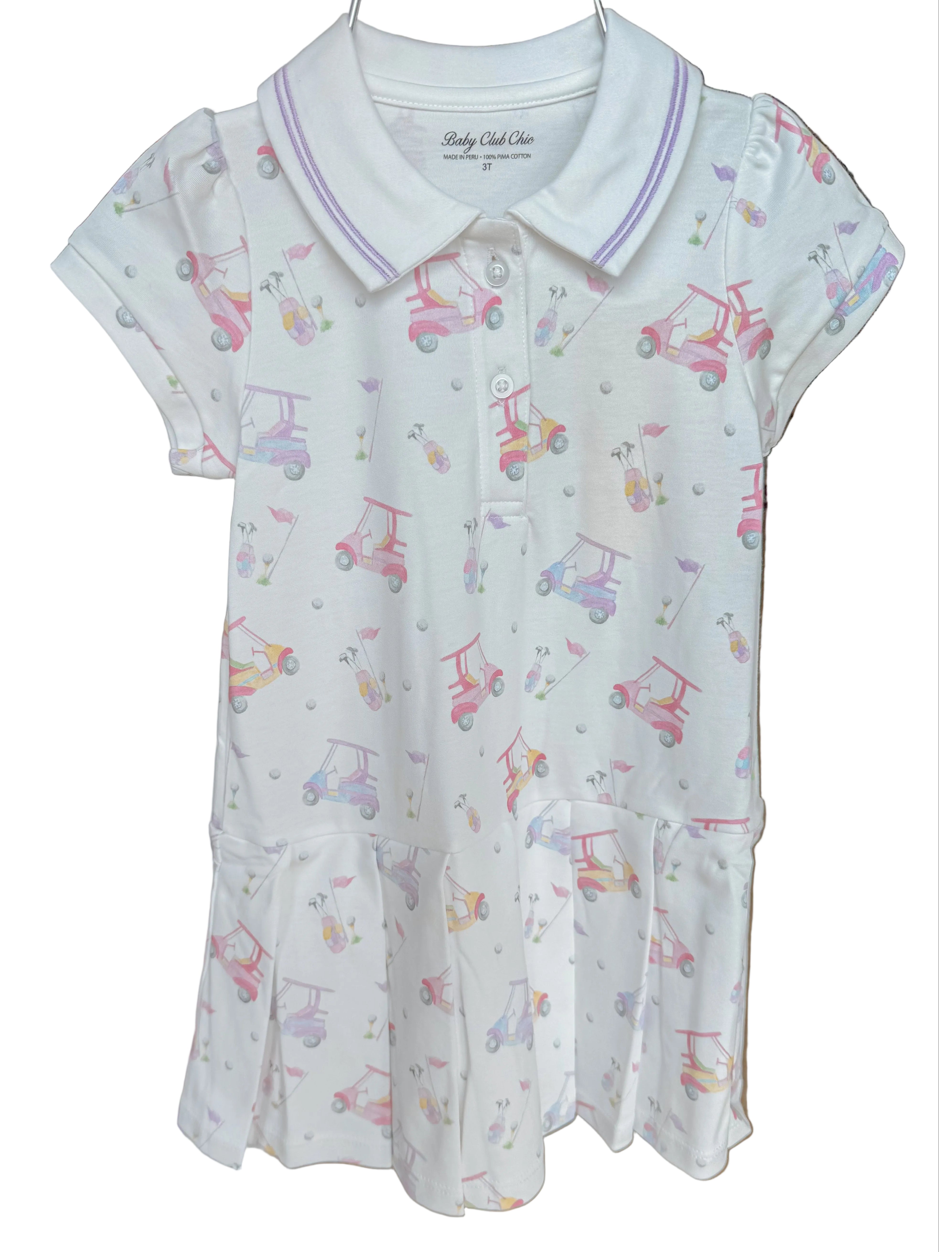 Golfing Grace Printed Dress