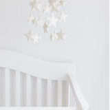White Star Baby Crib Mobile