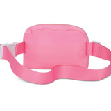 Pink Nylon Belt Bag