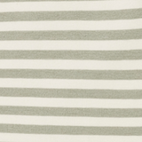 Short Sleeve Bodysuit || Sage Stripe