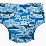 Eco Snap Swim Diaper Gusset - Blue Undersea