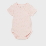 Cotton Detailed Bodysuit | Light Pink