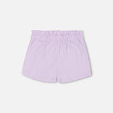 Crinkle Jersey Short- Lilac