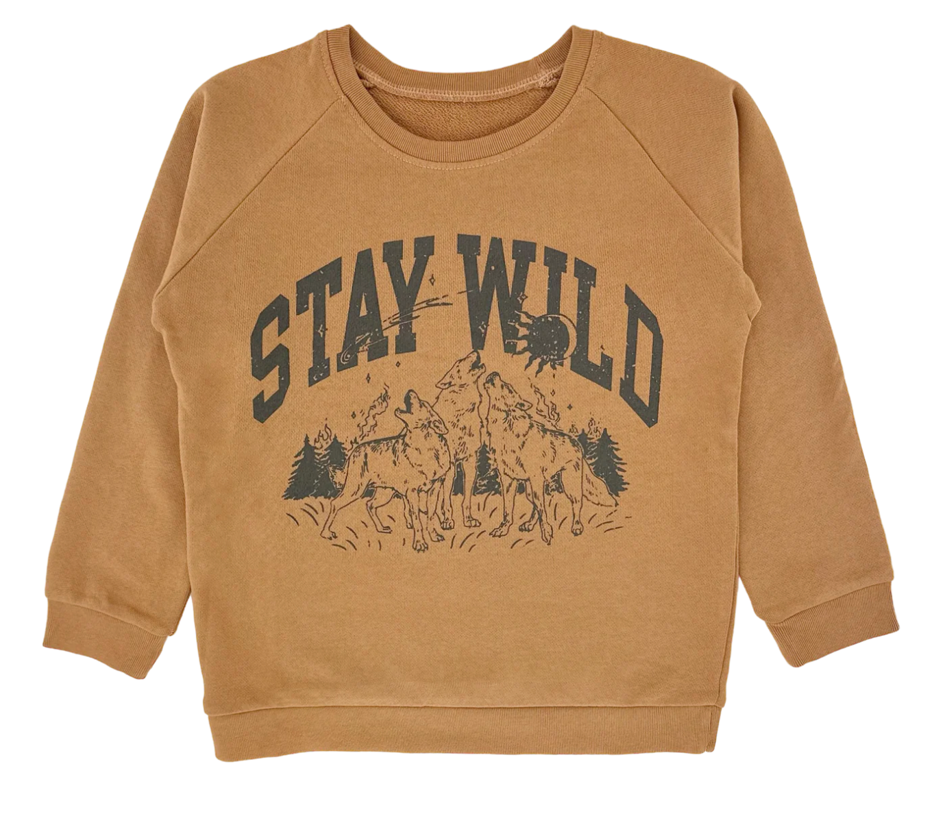 Long Sleeve Raglan- Stay Wild