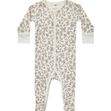 Full Snap Footie | Meadow qunicy mae organic baby pajamas newborn sets newborn baby girl