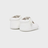 Velcro T-Strap Shoes - Off White