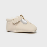 Velcro T-Strap Shoes - Tan, mayoral baby shoes, my fist baby shoe