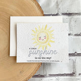 Baby Shower Card | Little Sunshine | Seed Paper