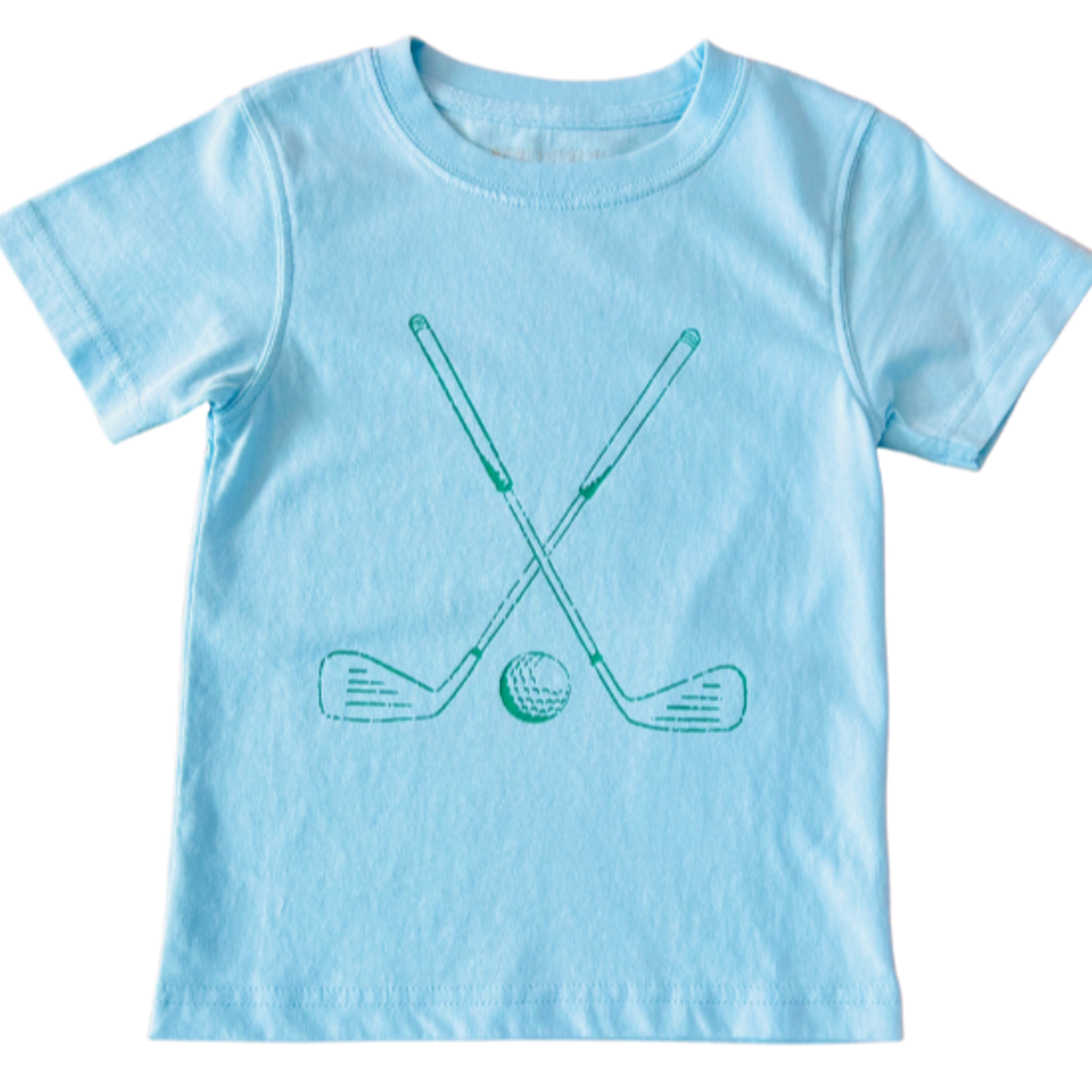 S/S Light Blue Golf T-Shirt
