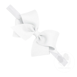 Small Grosgrain Bow w/ Matching Band - Color Options