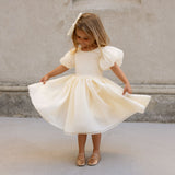 Sofia Dress | Ivory nora lee rylee cru fancy dress cream white dress