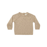 Speckled Knit Sweater | Latte