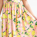 When Life Gives You Lemons S/S Twirl Dress