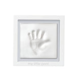 Babyprints Clay Keepsake Frame | White