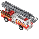 5.5" Die-Cast Pull Back Fire Truck