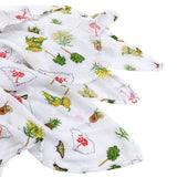 South Carolina Girl Baby Swaddle Blanket
