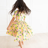 When Life Gives You Lemons S/S Twirl Dress