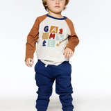 Fleece Sweatpants - Indigo Blue baby boy clothes 