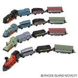 Diecast Pull Back Mini Train Set - Color Options