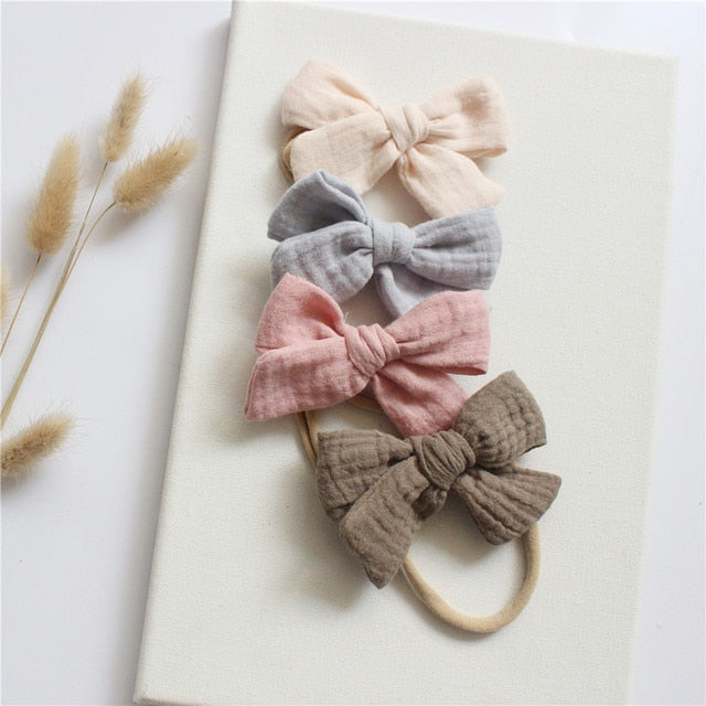 Hand Tied Bows - Muslin Bows - Color OptionsHand Tied Bows - Muslin Bows - Color Options