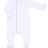 Baby Joy Fall Embroidered Footie