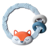 Ritzy Rattle™ Silicone Teether Rattles - Fox
