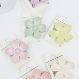 Dusted Flower Hair Clip - Color Options