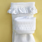 Comfort Collection | White Lace Trim 3PK