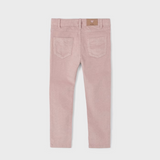 Corduroy Glitter Skinny Pant | Pink