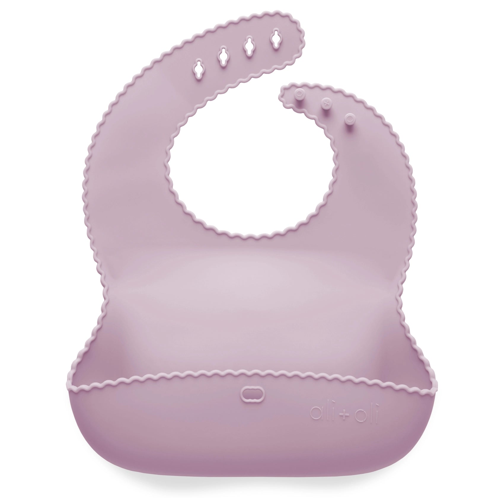 Silicone Baby Bib Roll Up & Stay Closed
