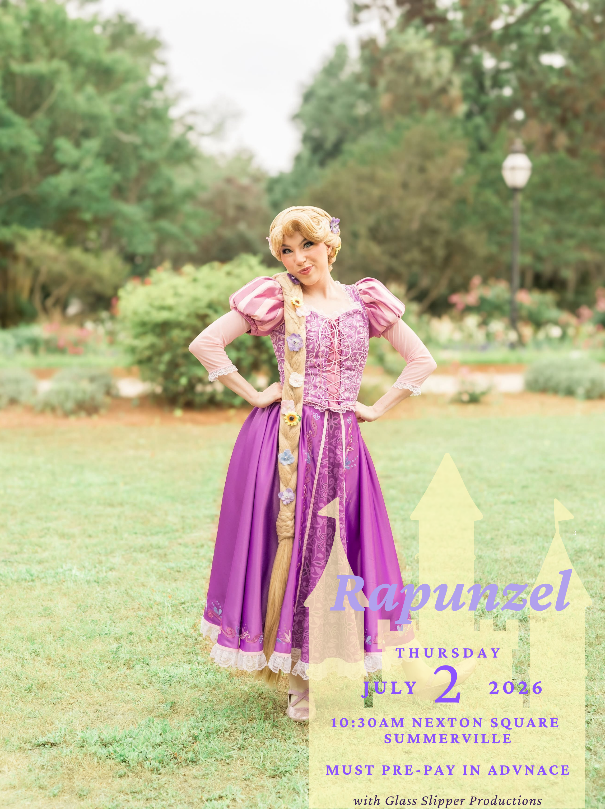 Princess Story Time with Rapunzel in Summerville, SC | July 2, 2026