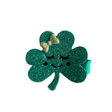 Glitter Foam Shamrock Hair Clip