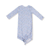 Country Floral Knotted Gown