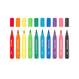 Big Bright Brush Markers Set of 10