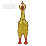 Sparkle Rubber Chicken 13.25"