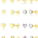 14K Gold Earrings for Girl - Options