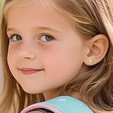 14K Gold Earrings for Girl - Options