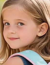 14K Gold Earrings for Girl - Options