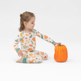 Crayon Pumpkins - L/S Loungewear Set