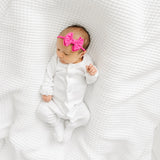 Baby Fab® Skinny Soft Nylon Bow Headband | Color Options