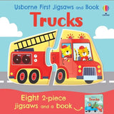 Book and Jigsaw Puzzle | Trucks