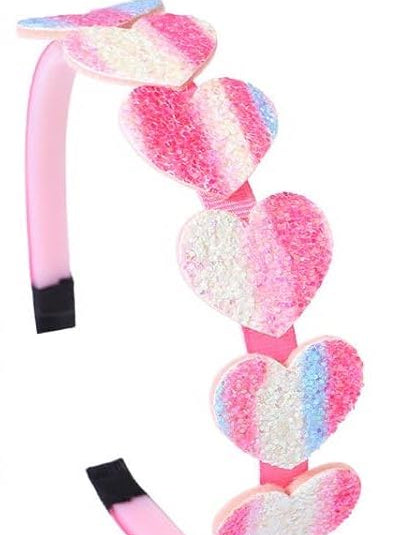 Girls Glitter Headbands Stars