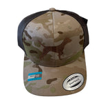 Adult Brown Dog Camo Hat