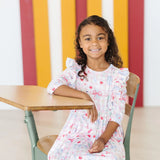 School Days 3/4 Ruffle Twirl Dress