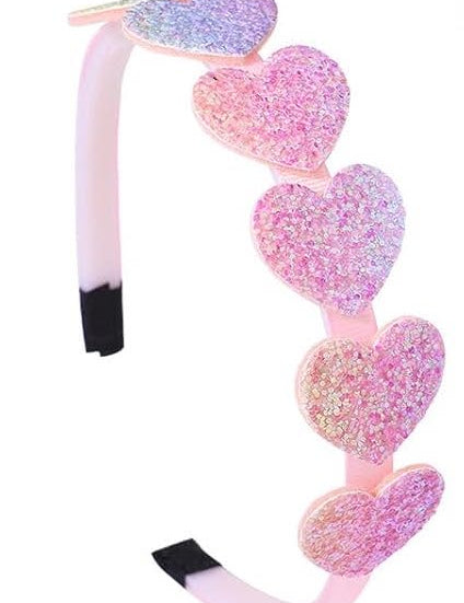 Girls Glitter Headbands Stars
