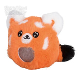 3" Zoo Animal Squeezy Bead Plush Ball