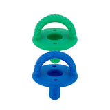 Sweetie Soother Pacifier | Hero Blue + Clover