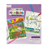 Color By Number Coloring Book | Mythical Friends