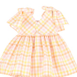 Pastel Plaid Bow Dress