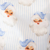 Baby PJ Onesie | Santa Baby Blue